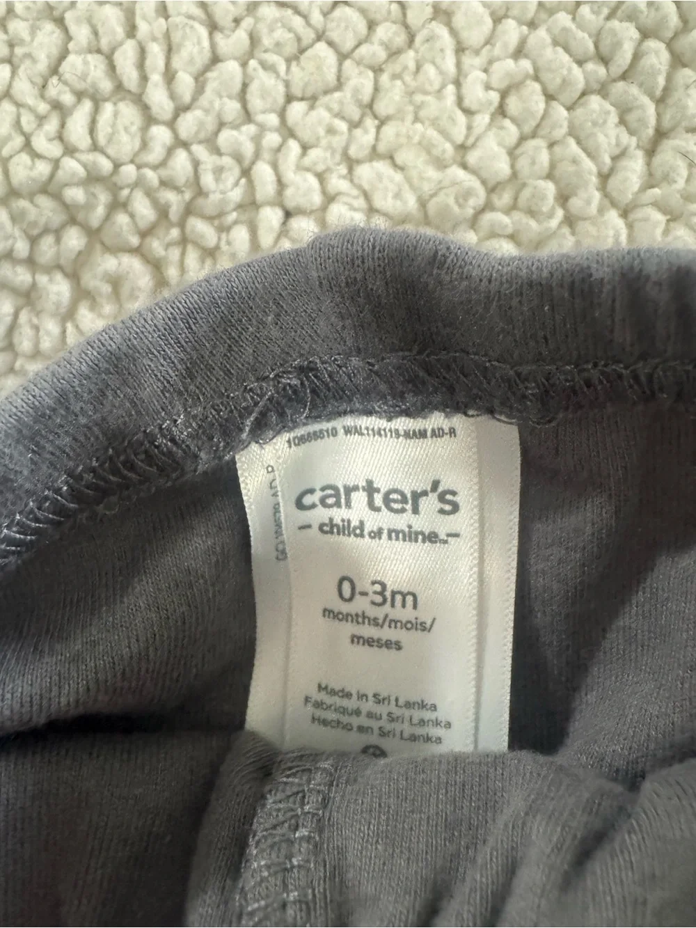 Carter's Neutral Jogger Pack - Light Gray, Gray, Navy, Charcoal